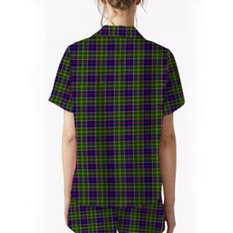 ScotsTee Shop Scottish Whitefoord Women's Short Sleeve Short Set Tartan Pyjama Set