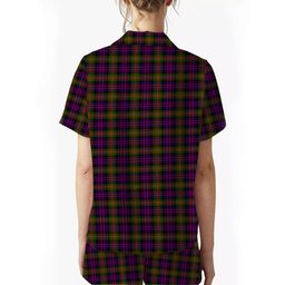 ScotsTee Shop Scottish MacDonnell of Glengarry Modern Women's Short Sleeve Short Set Tartan Pyjama Set