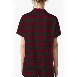 ScotsTee Shop Scottish MacDougall 1880 2 Women's Short Sleeve Short Set Tartan Pyjama Set