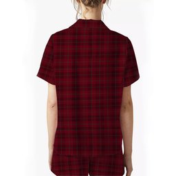ScotsTee Shop Scottish Stirling of Keir Women's Short Sleeve Short Set Tartan Pyjama Set
