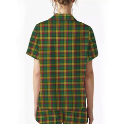 ScotsTee Shop Scottish McMillan Old Ancient Women's Short Sleeve Short Set Tartan Pyjama Set