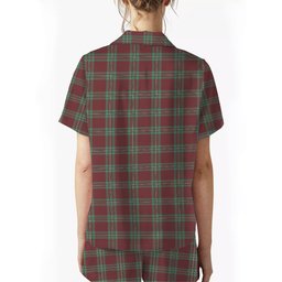 ScotsTee Shop Scottish MacGregor Hunting Ancient Women's Short Sleeve Short Set Tartan Pyjama Set
