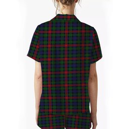 ScotsTee Shop Scottish Young Presidents Organisation Women's Short Sleeve Short Set Tartan Pyjama Set