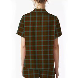ScotsTee Shop Scottish Seton Hunting Women's Short Sleeve Short Set Tartan Pyjama Set