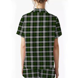 ScotsTee Shop Scottish Gunn Mrs Jane of Kirkhill House Wick Women's Short Sleeve Short Set Tartan Pyjama Set