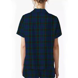ScotsTee Shop Scottish Murray of Elibank Modern Women's Short Sleeve Short Set Tartan Pyjama Set