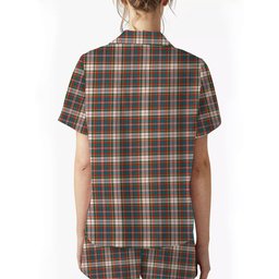 ScotsTee Shop Scottish McFarland Dress Ancient Women's Short Sleeve Short Set Tartan Pyjama Set