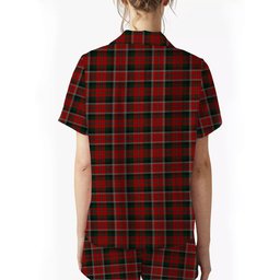 ScotsTee Shop Scottish Montrose Graham Women's Short Sleeve Short Set Tartan Pyjama Set