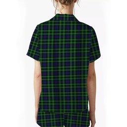 ScotsTee Shop Scottish Graham of Montrose 2 Women's Short Sleeve Short Set Tartan Pyjama Set