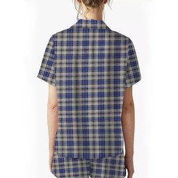 ScotsTee Shop Scottish Hannay Women's Short Sleeve Short Set Tartan Pyjama Set