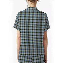 ScotsTee Shop Scottish Henderson Dress Women's Short Sleeve Short Set Tartan Pyjama Set
