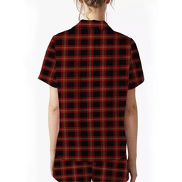 ScotsTee Shop Scottish Pirrie Women's Short Sleeve Short Set Tartan Pyjama Set