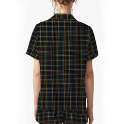 ScotsTee Shop Scottish Hyslop Hunting 2 Women's Short Sleeve Short Set Tartan Pyjama Set