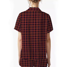 ScotsTee Shop Scottish Ogilvie (Ogilvy) Women's Short Sleeve Short Set Tartan Pyjama Set