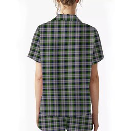 ScotsTee Shop Scottish Macnaghten Dress Women's Short Sleeve Short Set Tartan Pyjama Set