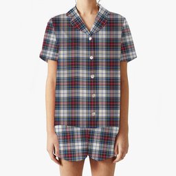 ScotsTee Shop Scottish MacBeth Dress Modern Women's Short Sleeve Short Set Tartan Pyjama Set