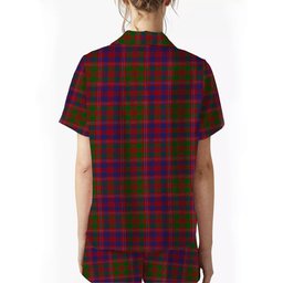 ScotsTee Shop Scottish MacColl Hunting Women's Short Sleeve Short Set Tartan Pyjama Set