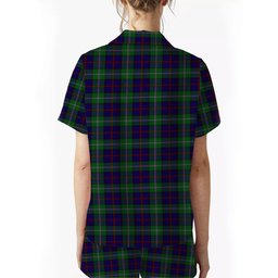 ScotsTee Shop Scottish MacEachain Women's Short Sleeve Short Set Tartan Pyjama Set