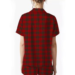 ScotsTee Shop Scottish Stewart of Rothesay 2 Women's Short Sleeve Short Set Tartan Pyjama Set