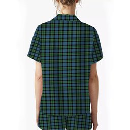 ScotsTee Shop Scottish McKay Ancient Women's Short Sleeve Short Set Tartan Pyjama Set