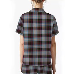 ScotsTee Shop Scottish McDonald Dress Ancient Women's Short Sleeve Short Set Tartan Pyjama Set