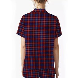 ScotsTee Shop Scottish Harris 1997 Women's Short Sleeve Short Set Tartan Pyjama Set