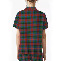 ScotsTee Shop Scottish Rattray of Lude Ancient Women's Short Sleeve Short Set Tartan Pyjama Set