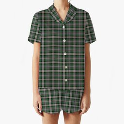 ScotsTee Shop Scottish MacKenzie MacGregor-Hastie Women's Short Sleeve Short Set Tartan Pyjama Set
