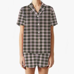 ScotsTee Shop Scottish MacPherson Dress Ancient Women's Short Sleeve Short Set Tartan Pyjama Set