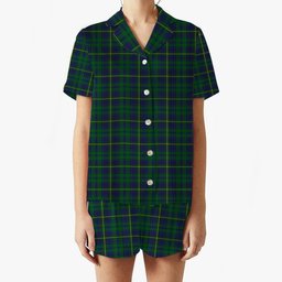 ScotsTee Shop Scottish Princess Beatrice Hunting Women's Short Sleeve Short Set Tartan Pyjama Set