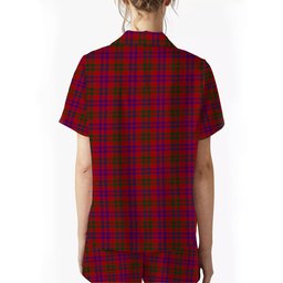 ScotsTee Shop Scottish Lovat or Fraser Women's Short Sleeve Short Set Tartan Pyjama Set