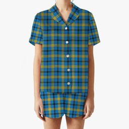 ScotsTee Shop Scottish Laing SC Women's Short Sleeve Short Set Tartan Pyjama Set