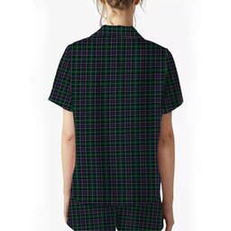 ScotsTee Shop Scottish Russell D Australia Women's Short Sleeve Short Set Tartan Pyjama Set