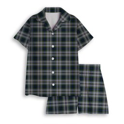 ScotsTee Shop Scottish Gordon Dress 3 Women's Short Sleeve Short Set Tartan Pyjama Set