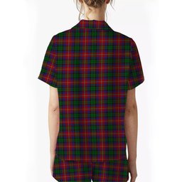 ScotsTee Shop Scottish Rattray of Lude Women's Short Sleeve Short Set Tartan Pyjama Set