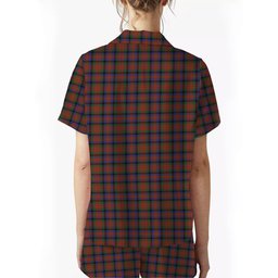 ScotsTee Shop Scottish MacDuff Hunting Modern SC Women's Short Sleeve Short Set Tartan Pyjama Set