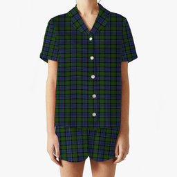 ScotsTee Shop Scottish Paterson Women's Short Sleeve Short Set Tartan Pyjama Set
