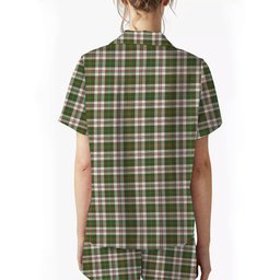 ScotsTee Shop Scottish Hay Dress Modern Women's Short Sleeve Short Set Tartan Pyjama Set