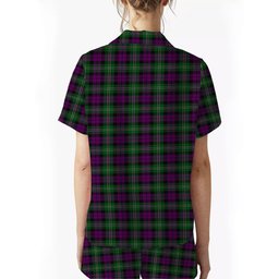 ScotsTee Shop Scottish Wilsons 175 Women's Short Sleeve Short Set Tartan Pyjama Set