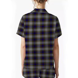ScotsTee Shop Scottish Highfield Dress Women's Short Sleeve Short Set Tartan Pyjama Set