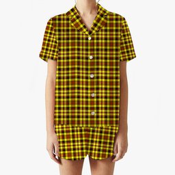 ScotsTee Shop Scottish Jardine Modern Women's Short Sleeve Short Set Tartan Pyjama Set
