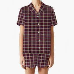 ScotsTee Shop Scottish McFarland Dress Women's Short Sleeve Short Set Tartan Pyjama Set