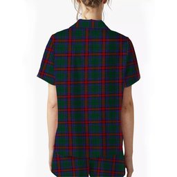 ScotsTee Shop Scottish Jardine Dress Women's Short Sleeve Short Set Tartan Pyjama Set