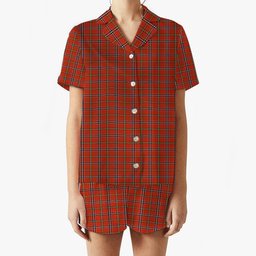ScotsTee Shop Scottish Meldrum Dress Ancient Women's Short Sleeve Short Set Tartan Pyjama Set