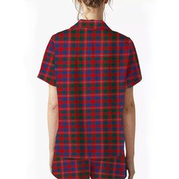 ScotsTee Shop Scottish McColl Hunting Modern Women's Short Sleeve Short Set Tartan Pyjama Set
