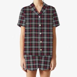 ScotsTee Shop Scottish MacPherson Dress 1 Women's Short Sleeve Short Set Tartan Pyjama Set