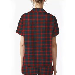 ScotsTee Shop Scottish Wilson 04 Women's Short Sleeve Short Set Tartan Pyjama Set