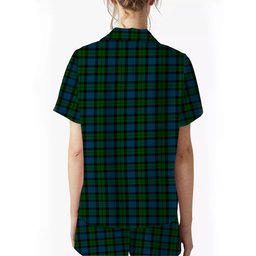 ScotsTee Shop Scottish MacKay Modern Women's Short Sleeve Short Set Tartan Pyjama Set