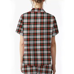 ScotsTee Shop Scottish MacDuff Dress Modern SC Women's Short Sleeve Short Set Tartan Pyjama Set