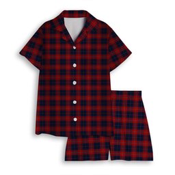 ScotsTee Shop Scottish McKnight Women's Short Sleeve Short Set Tartan Pyjama Set